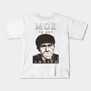 Moe is Not Amused Kids T-Shirt